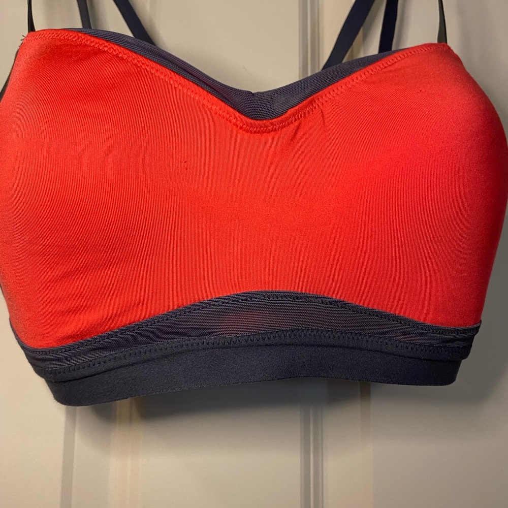 NWOT Brook light pink/red and Black Women's Bra size large 36CD-38C US/GB - Picture 6 of 7